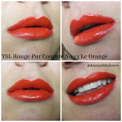 ysl rouge pur couture le orange|ysl rouge pur couture lipstick.